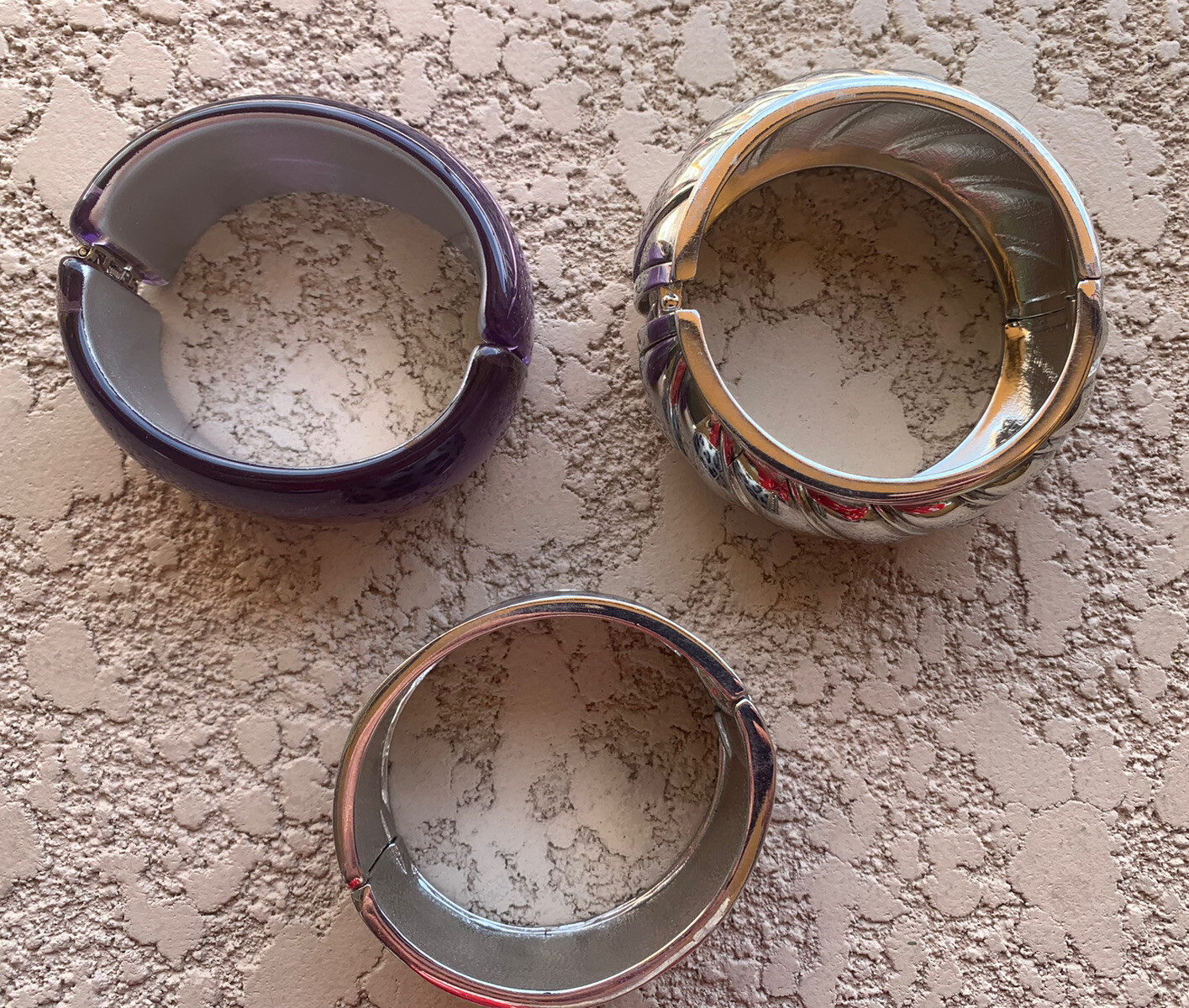 Lot of 3 Beautiful Costume Jewlery Bracelet’s