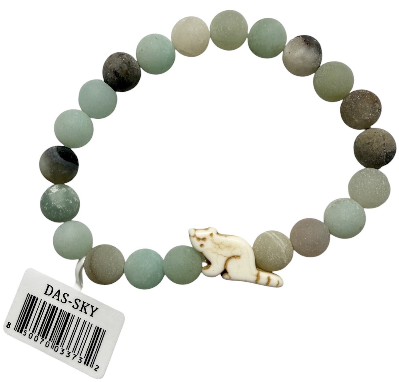 Fahlo The Dash Red Panda Bracelet Natural Stone NWT Wildlife Conservation