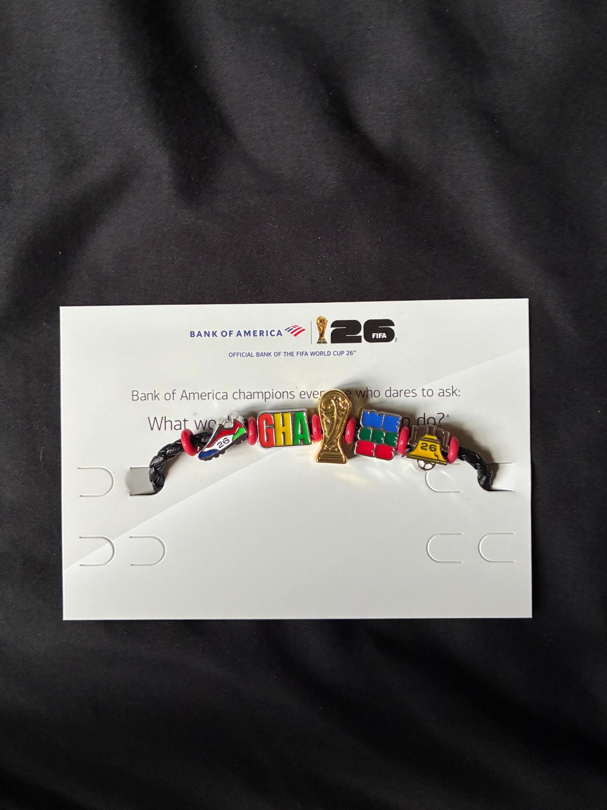 World Cup 2026 BoA Viral Charm Bracelet GHANA Special Edition