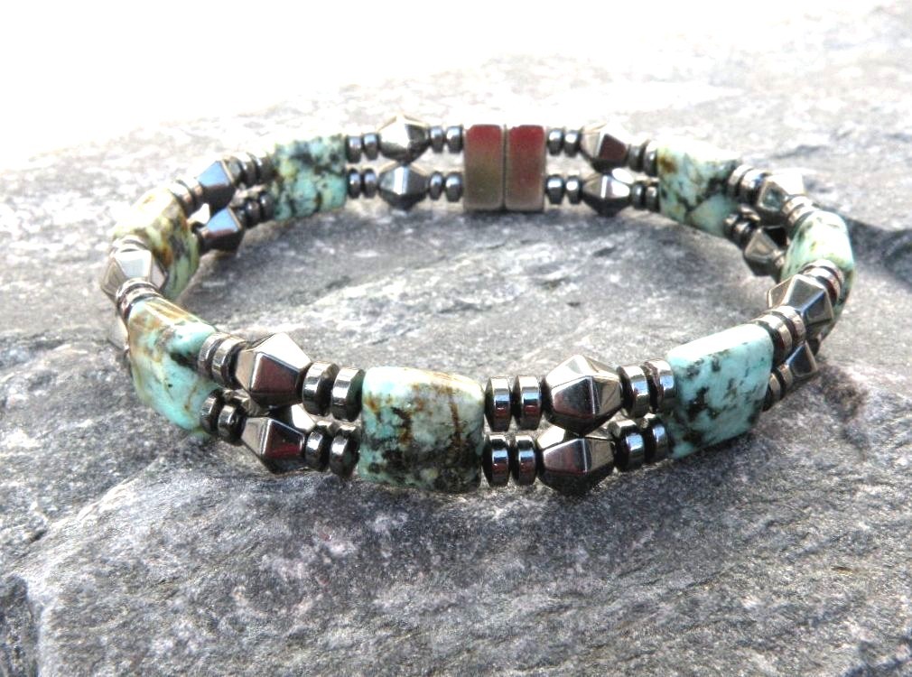 Pick 1 Of 11 Men’s Women’s Magnetic Therapy Hematite Bracelet Anklet Healing