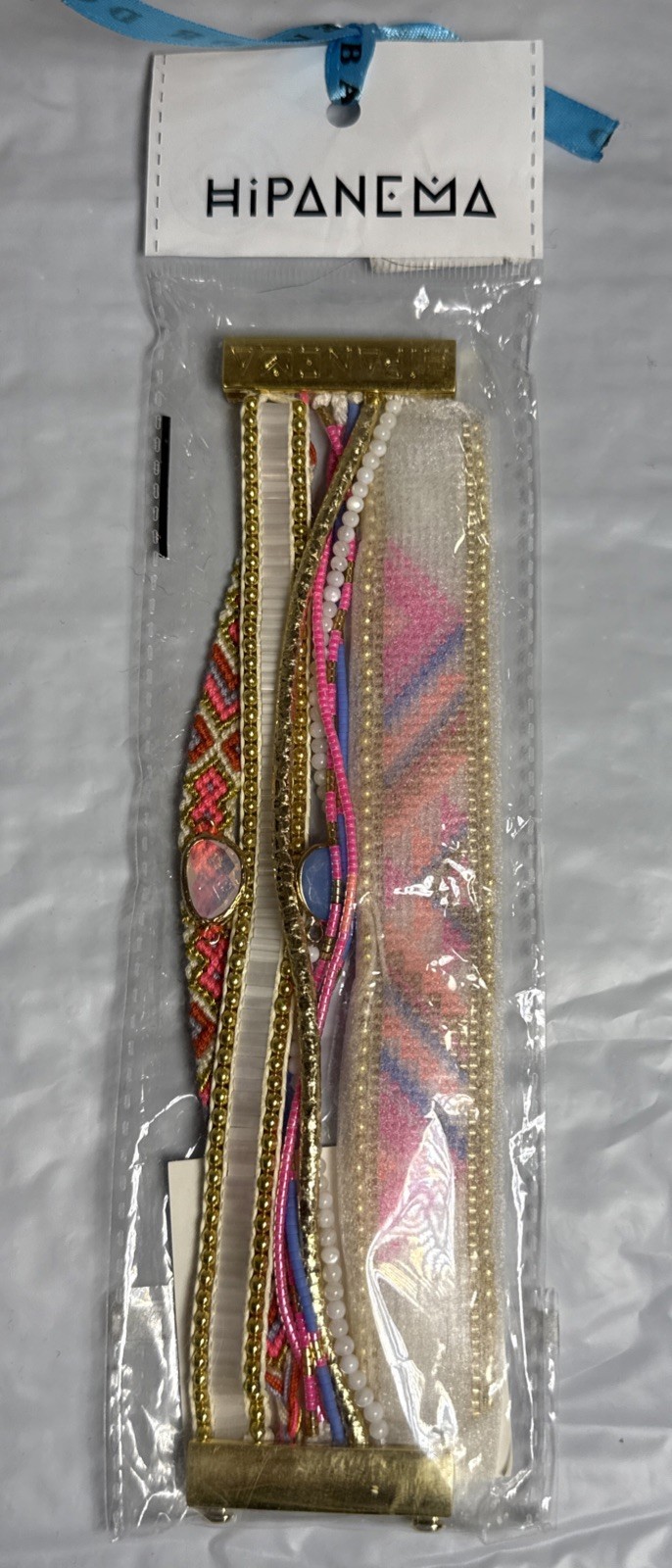 HIPANEMA bracelet Camelia Size Large Handmade NWT B16