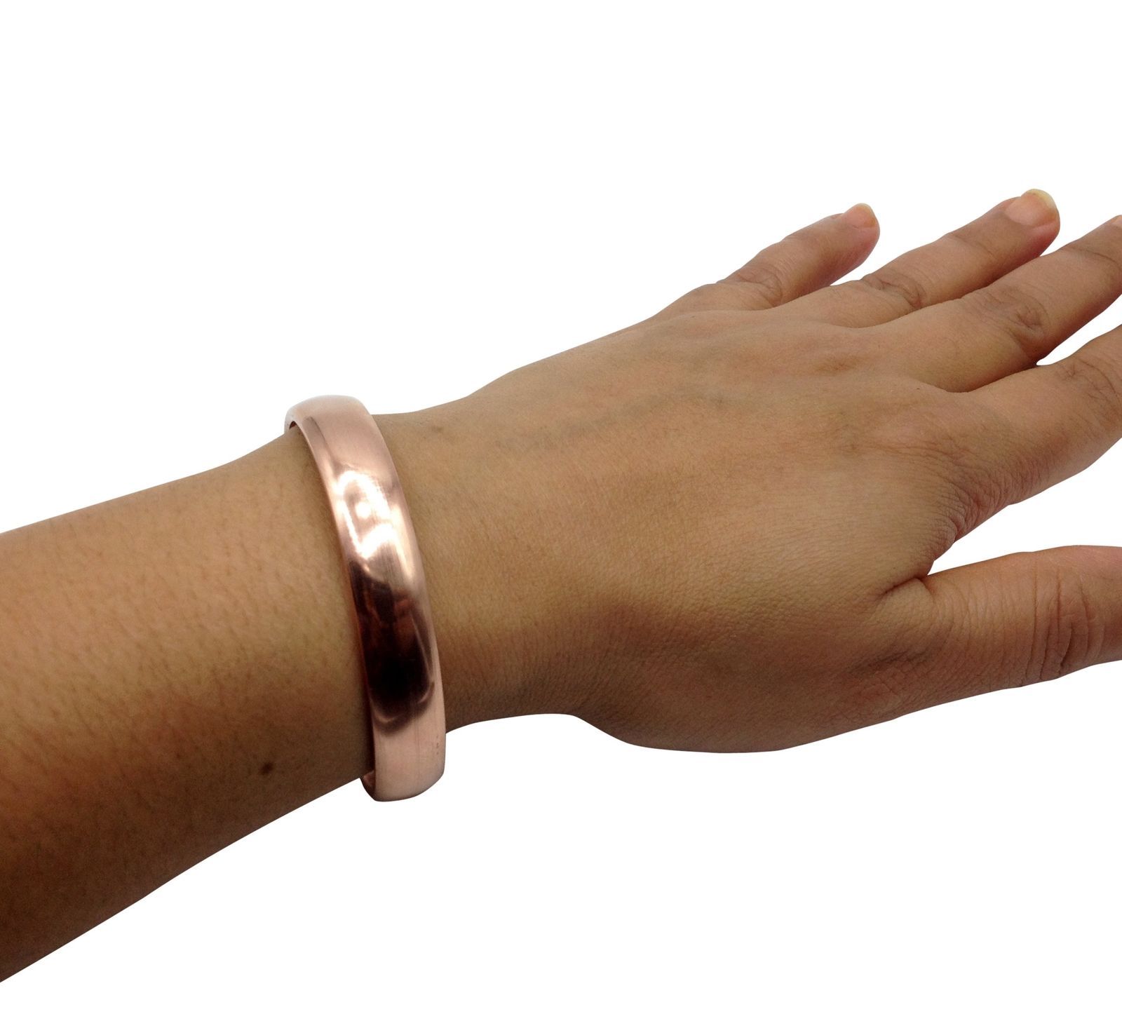 8 Inches Hand Forged 100% Pure Copper Bracelet. Solid Copper Arthritis Bracelet.