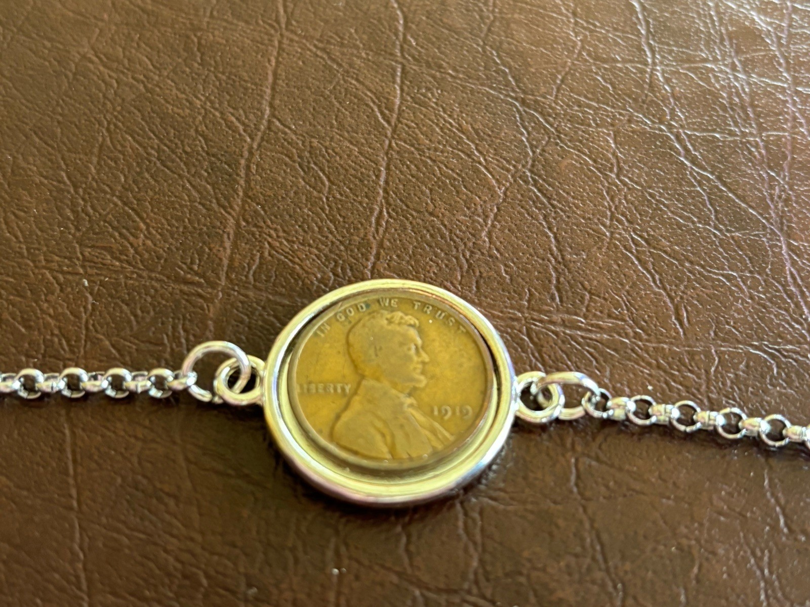 1919 Lincoln Cent Bracelet