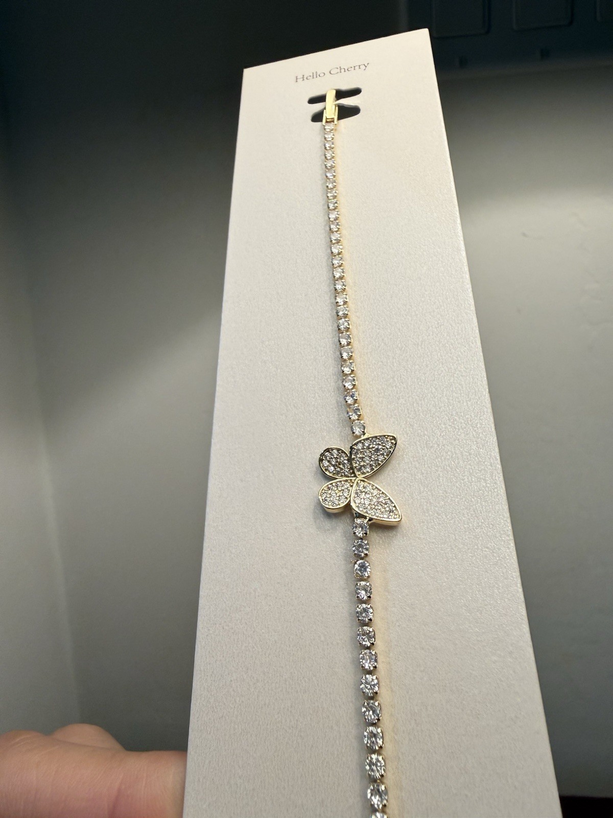 18KGold Plated Bracelet “Valentine’s Day”/”Birthday present”Jewelry Gift for Her