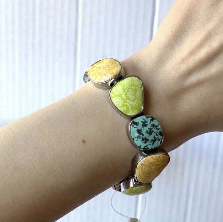 Stretchy Handmade Bangle Bracelet NWT