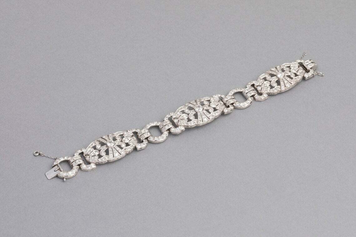 6.72Ct Round Lab-Created Diamond Party Tennis Bracelet 14K White Gold Finish