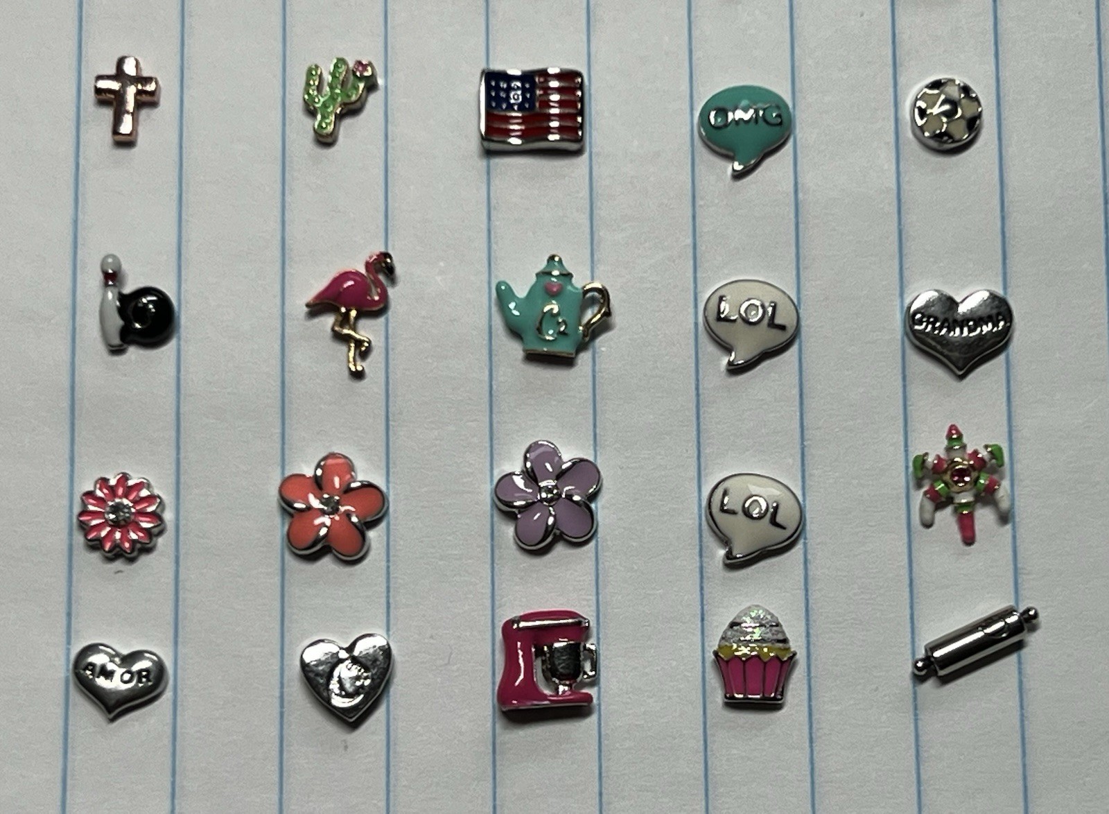 Origami Owl Vintage/Retired Charms. YOU CHOOSE/FREE SHIPPING. BUY 4, Get 1 Free!