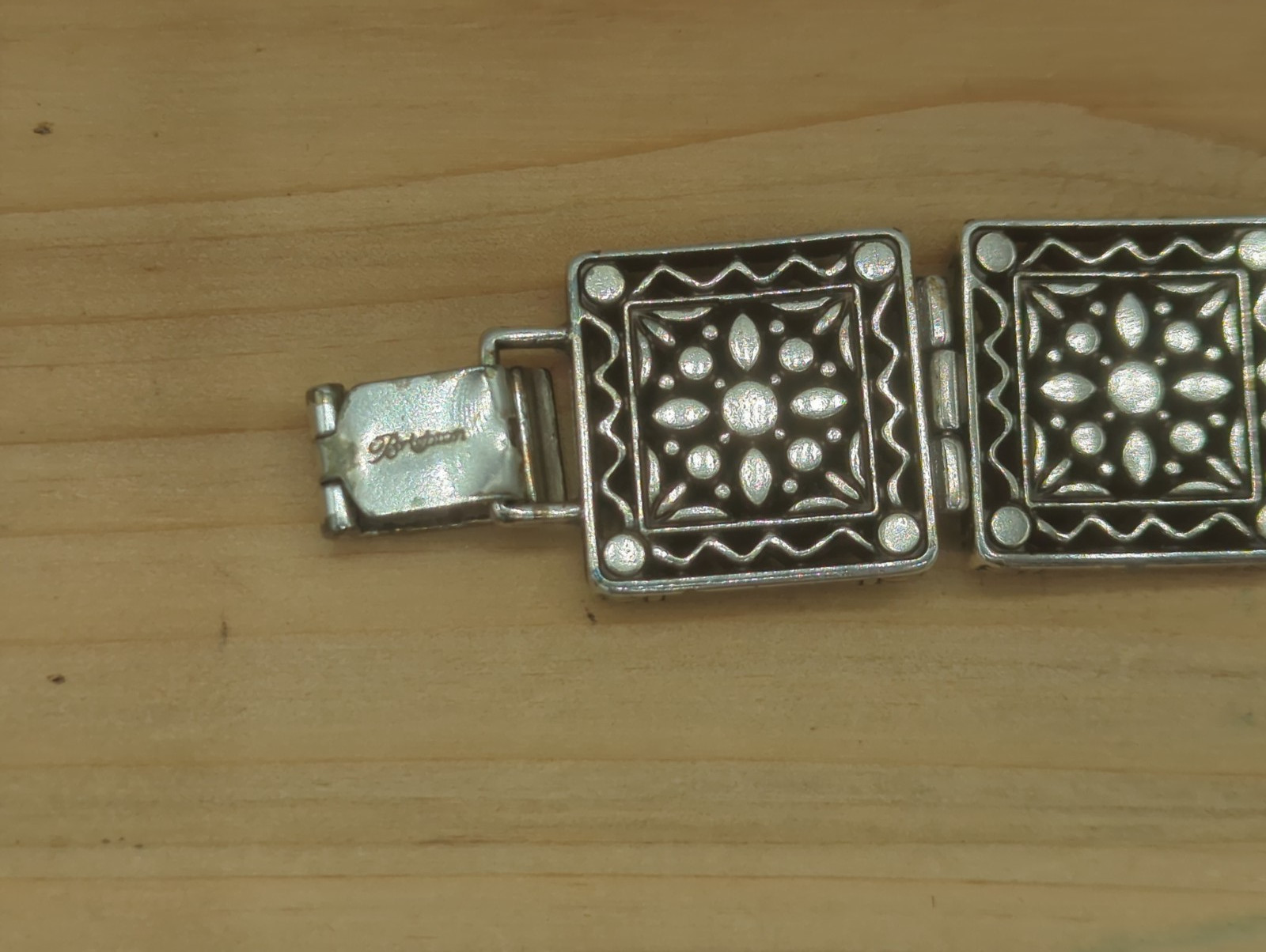 Brighton Lucia Nepal Brown Bracelet, Square , Southwest