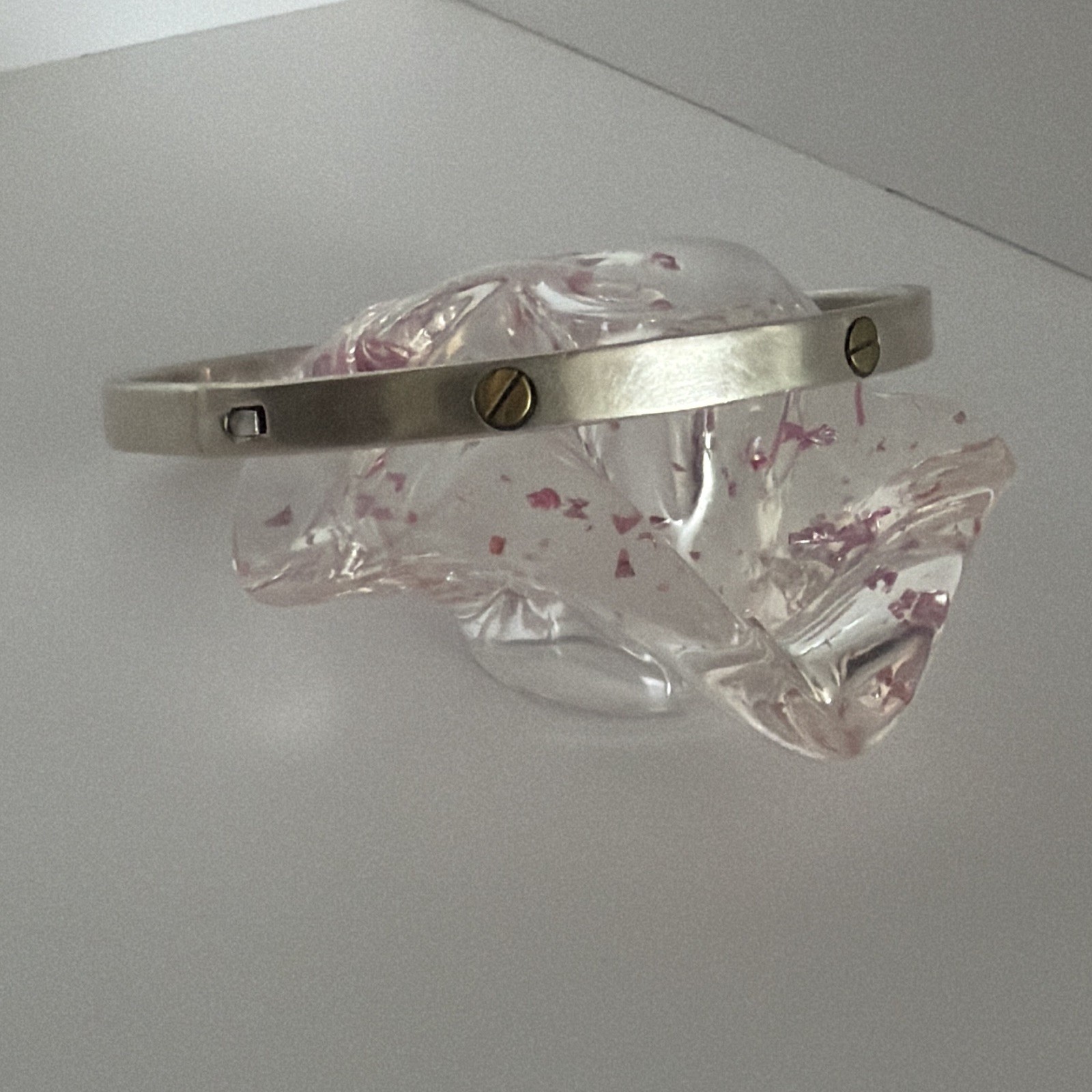 Sterling Silver Mexico Bangle Bracelet hinged clamper