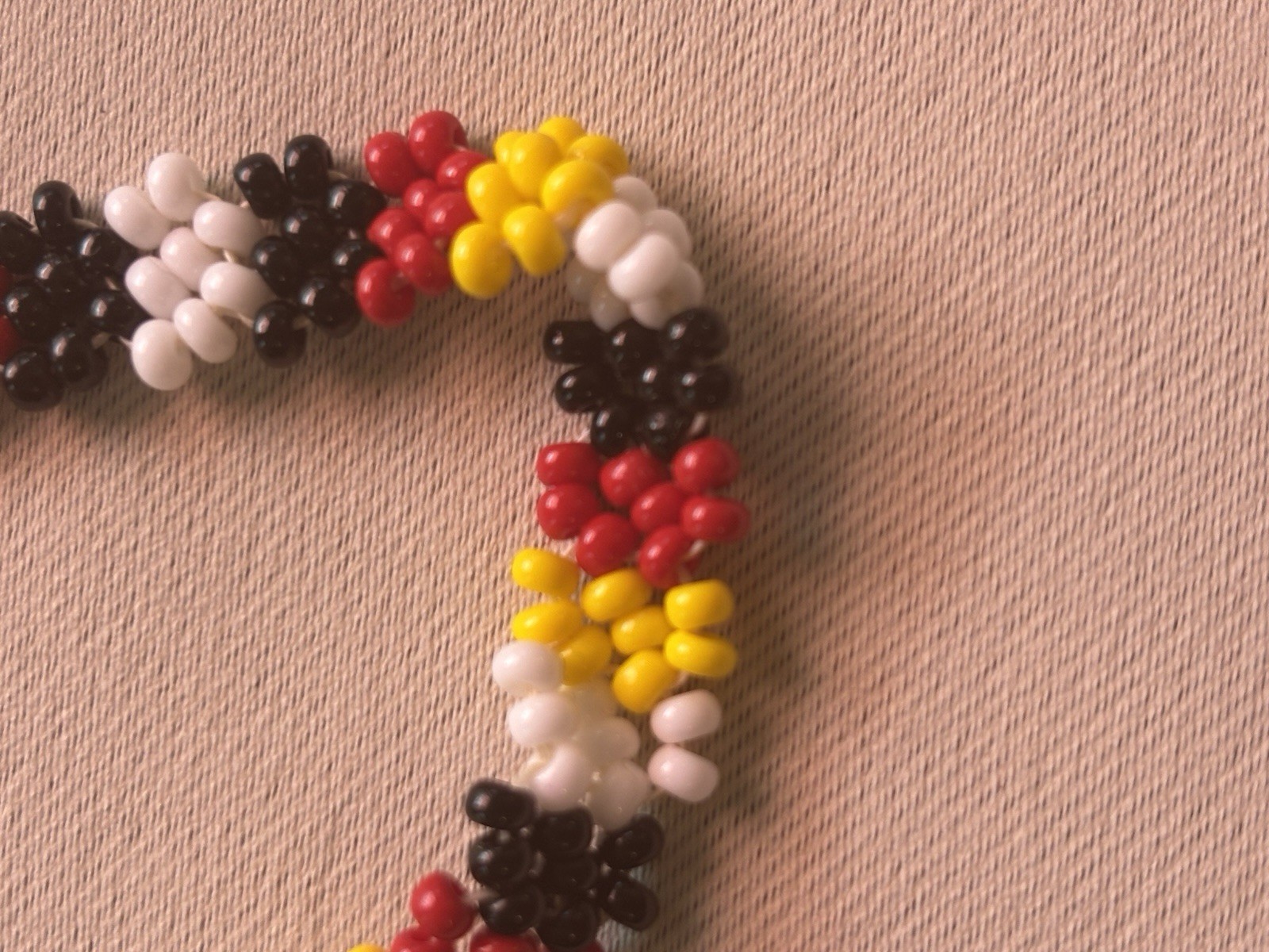 Multicolor Plastic Beaded Bracelet Round Beads Ball Chain Lobster Clasp