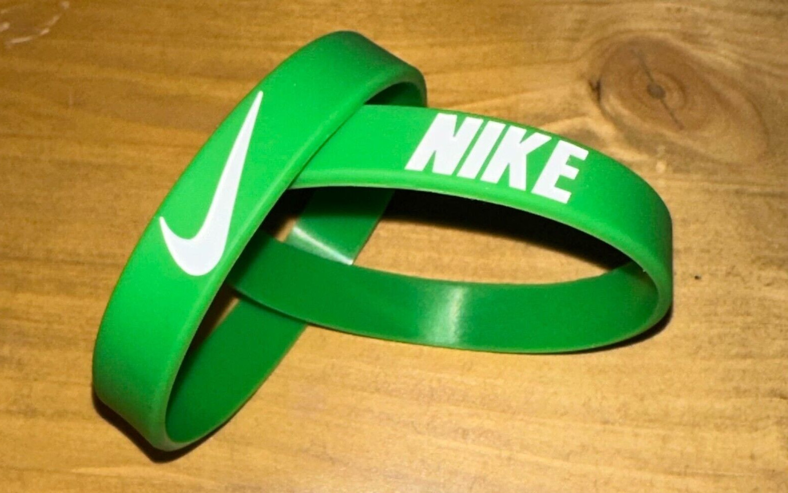 Nike Baller Band Rubber Bracelet wristband unisex Green White AF1🟩NEW 2024