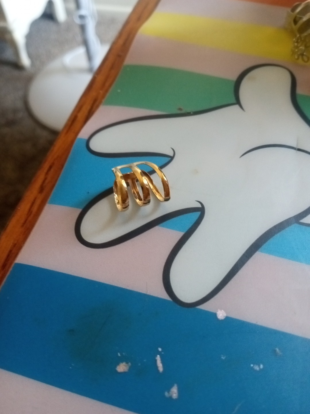 SILVER AND GOLD EAR CUFF LOT X 22
