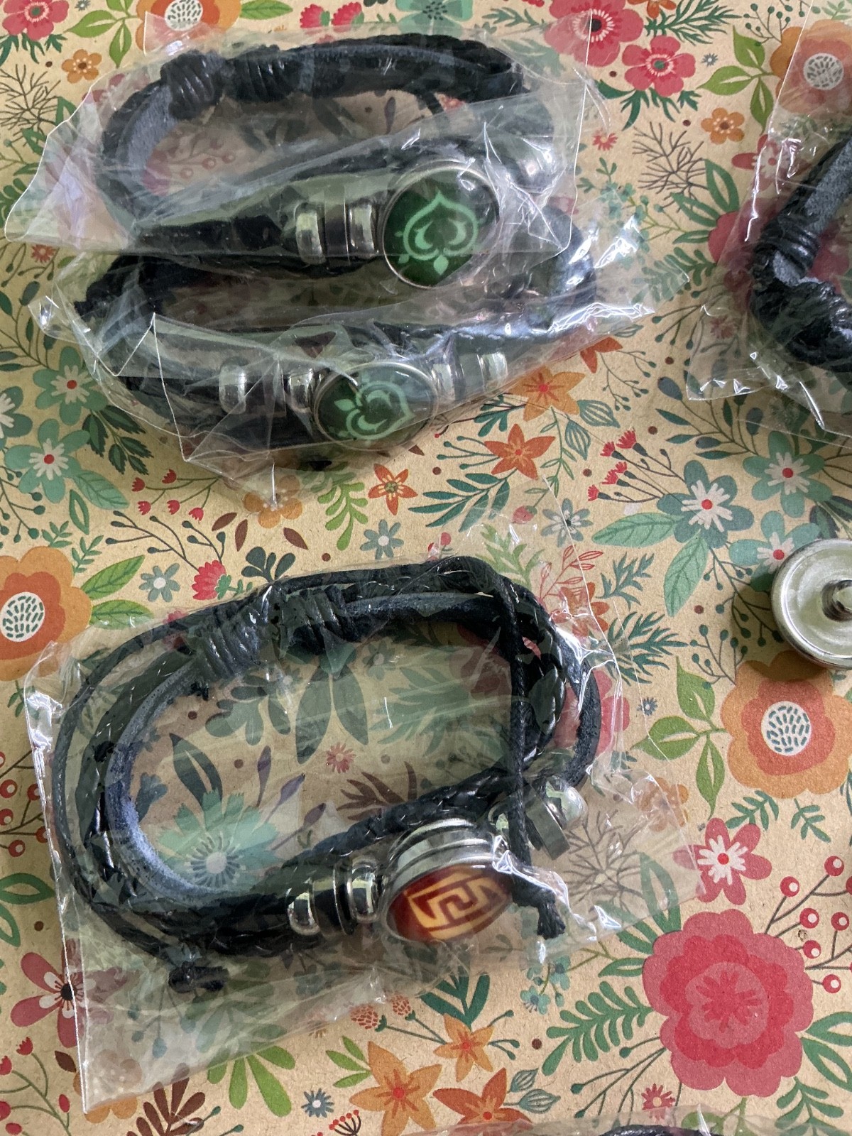 Genshin Bracelets, Assorted, interchangable snaps