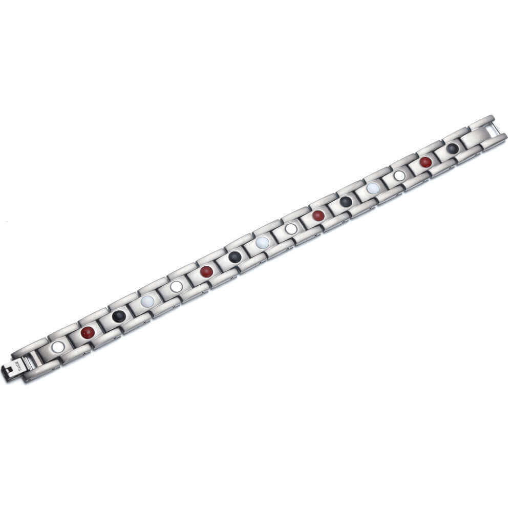 Titanium Magnetic Bracelet men women Arthritis Pain Relief Energy Stress Power X