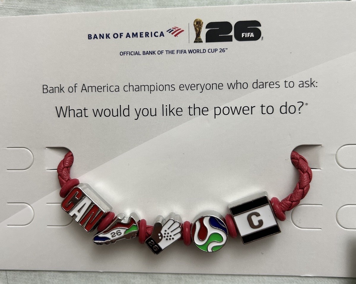 Full set of 5 Bank of America FIFA World Cup 26 Bracelets SEA CAN USA MEX BofA