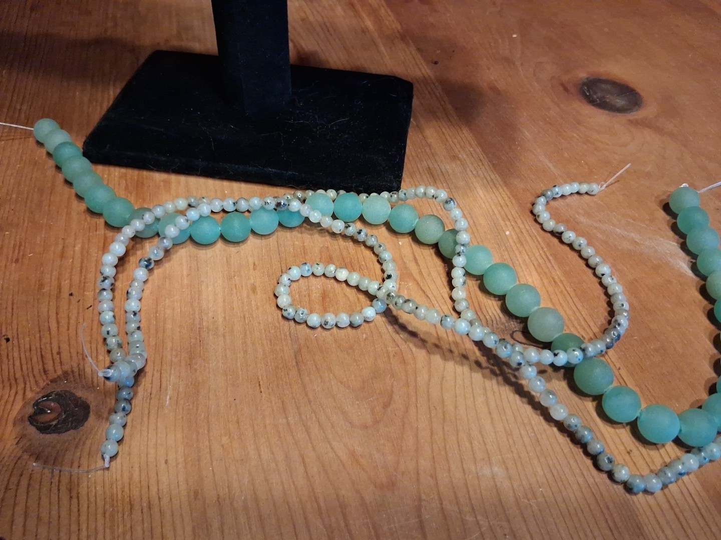 Stone Chips Beaded Stretchy Bracelet Mixed Wholesale Lot