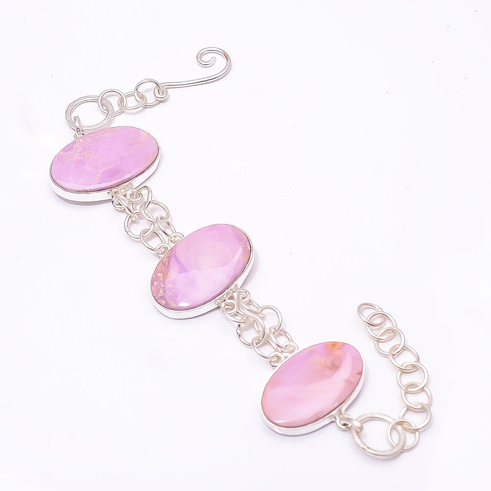 Phosphosiderite 925 Sterling Silver Adjustable Bracelet 7.99″ B6, Christmas Gift