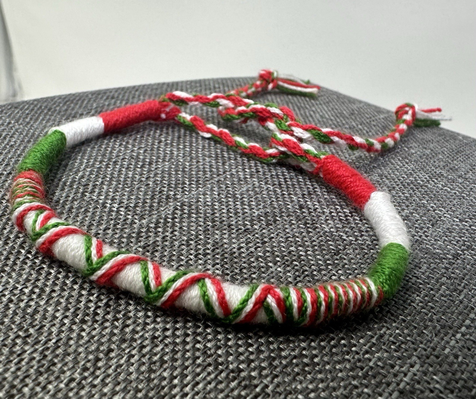 Italian Flag Braided Bracelet – Handmade Unisex Adjustable Italy Colors Jewelry
