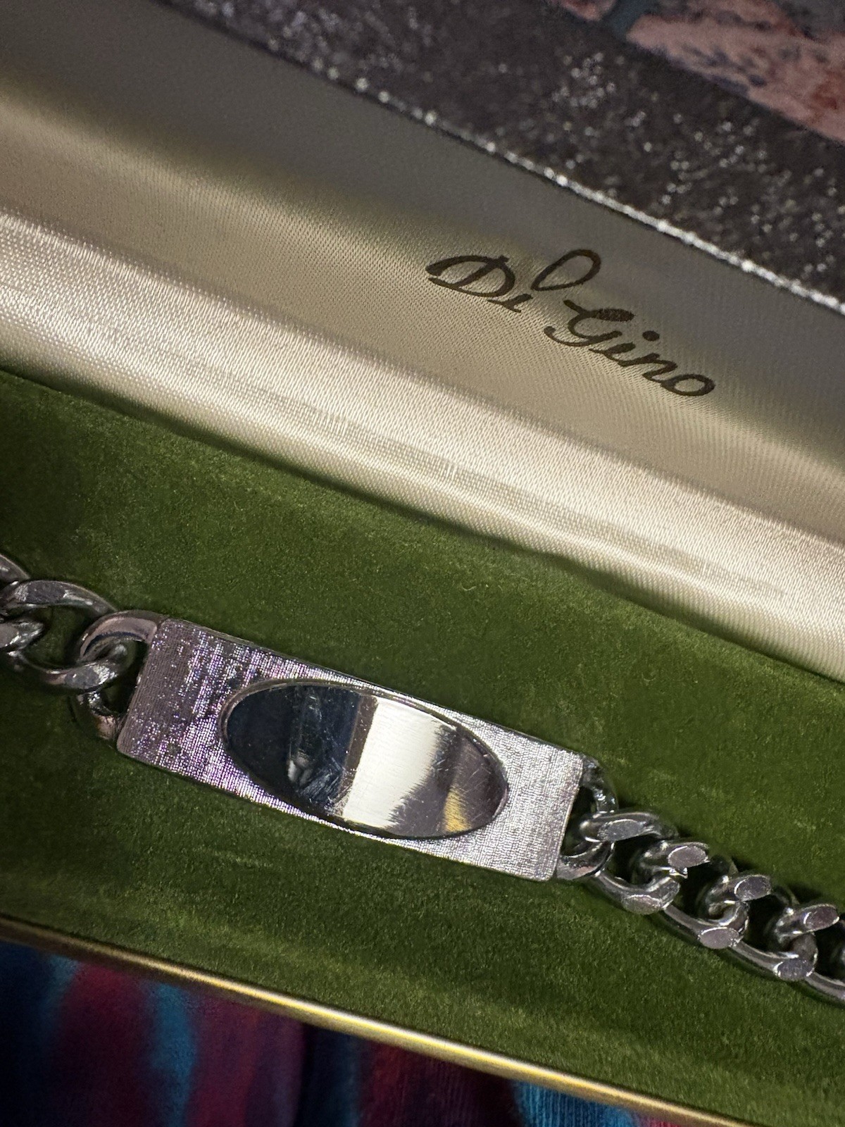 NAPIER ID Bracelet Stainless Steel Original Presentation Box. Ready To Engrave.