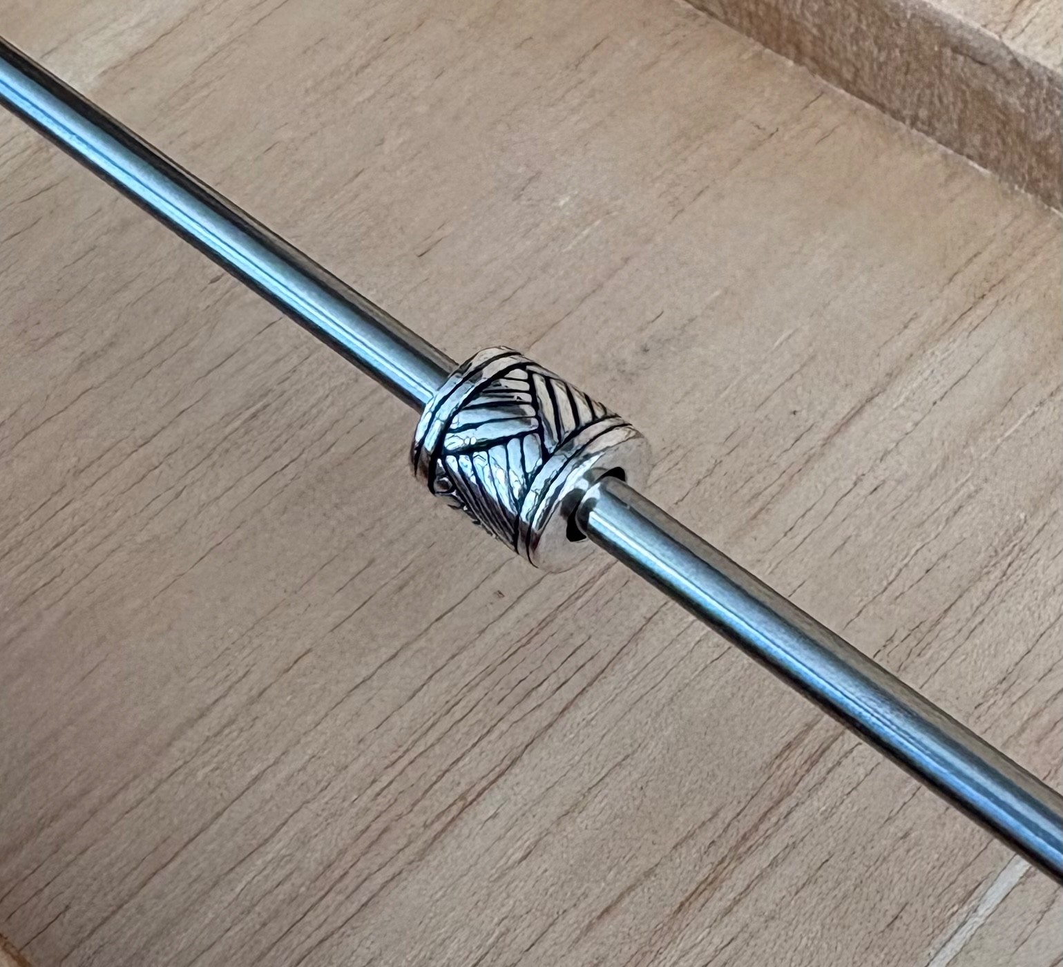 Trollbeads World Tour Sterling Silver Africa Drum Beat Limited Edition Bead RARE