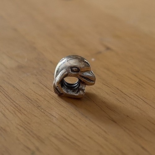Authentic Pandora Sterling Silver Dolphin Charm 925 ALE