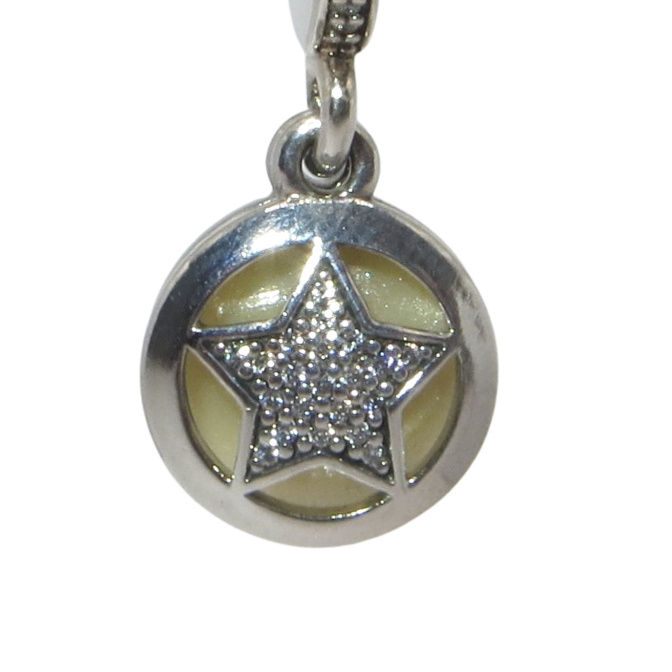 Pandora Friendship Star Enamel CZ & SS .925 Charm 792148EN23