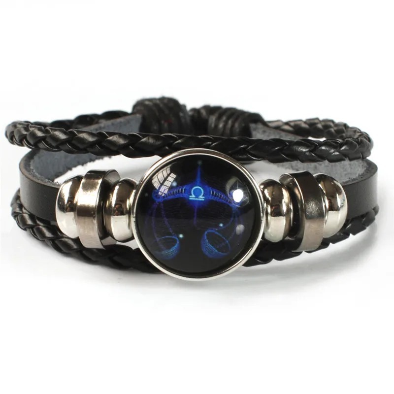 Zodiac Sign Constellation Charm Bracelet – Libra