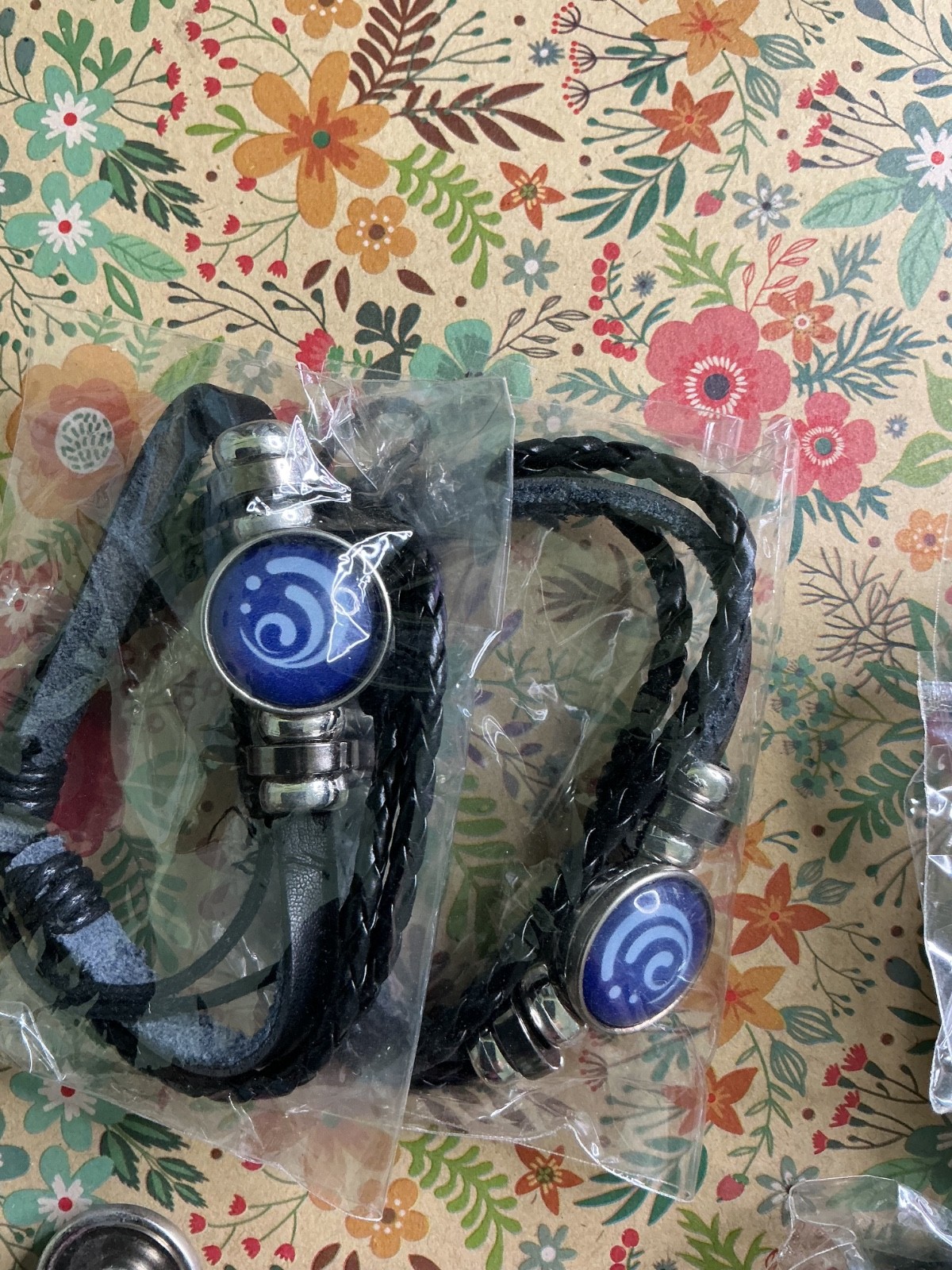 Genshin Bracelets, Assorted, interchangable snaps