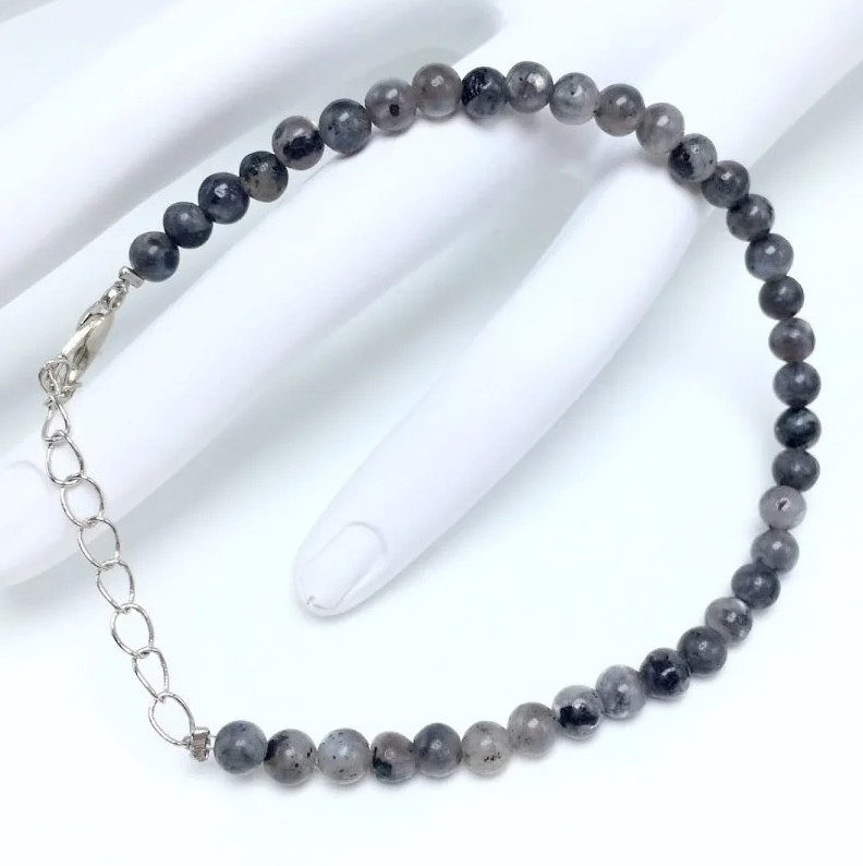 1 pc 4mm Chakra Bead Bracelet Natural Stone Yoga Energy Bangle