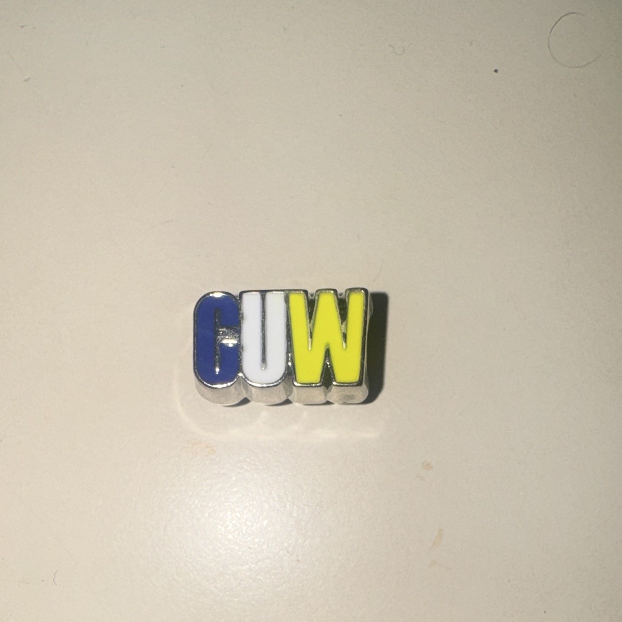 CUW Curaçao FIFA World Cup 26 individual bead for charm bracelet