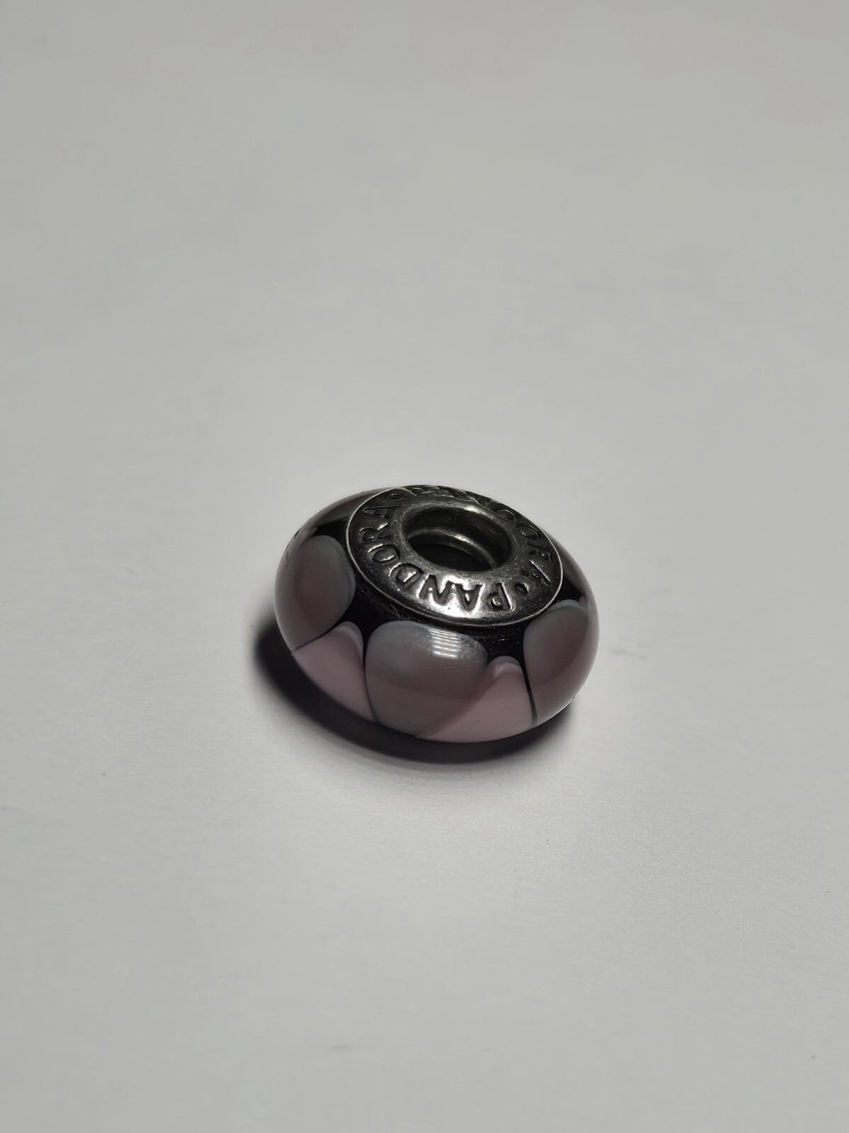 Genuine Pandora Murano Glass Bead “Captivating Purple” – 790635 – retired