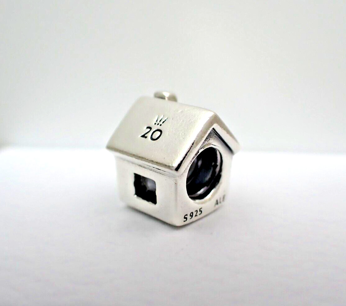 Authentic Pandora #799118C00 20th Anniversary House Charm LIMITED EDITION