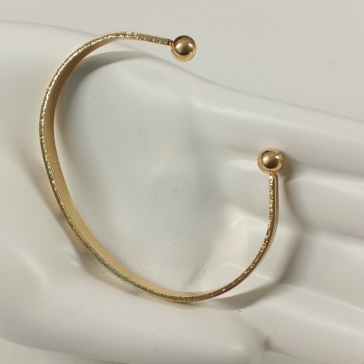 Women’s “Love” Cuff Bracelet One Size Brass Plated Gold Jewelry