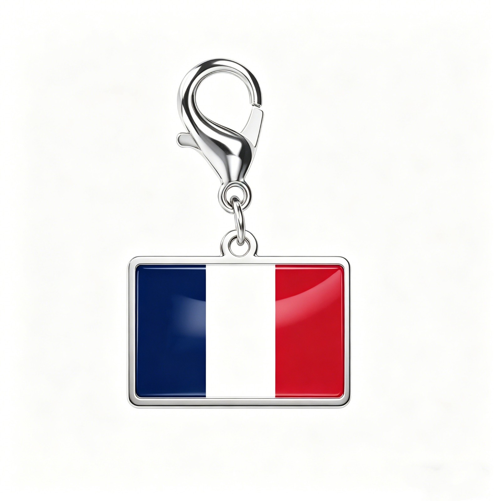 Recording Travel Memories Country Flag Charms Bracelet Stainless Steel Jewelry