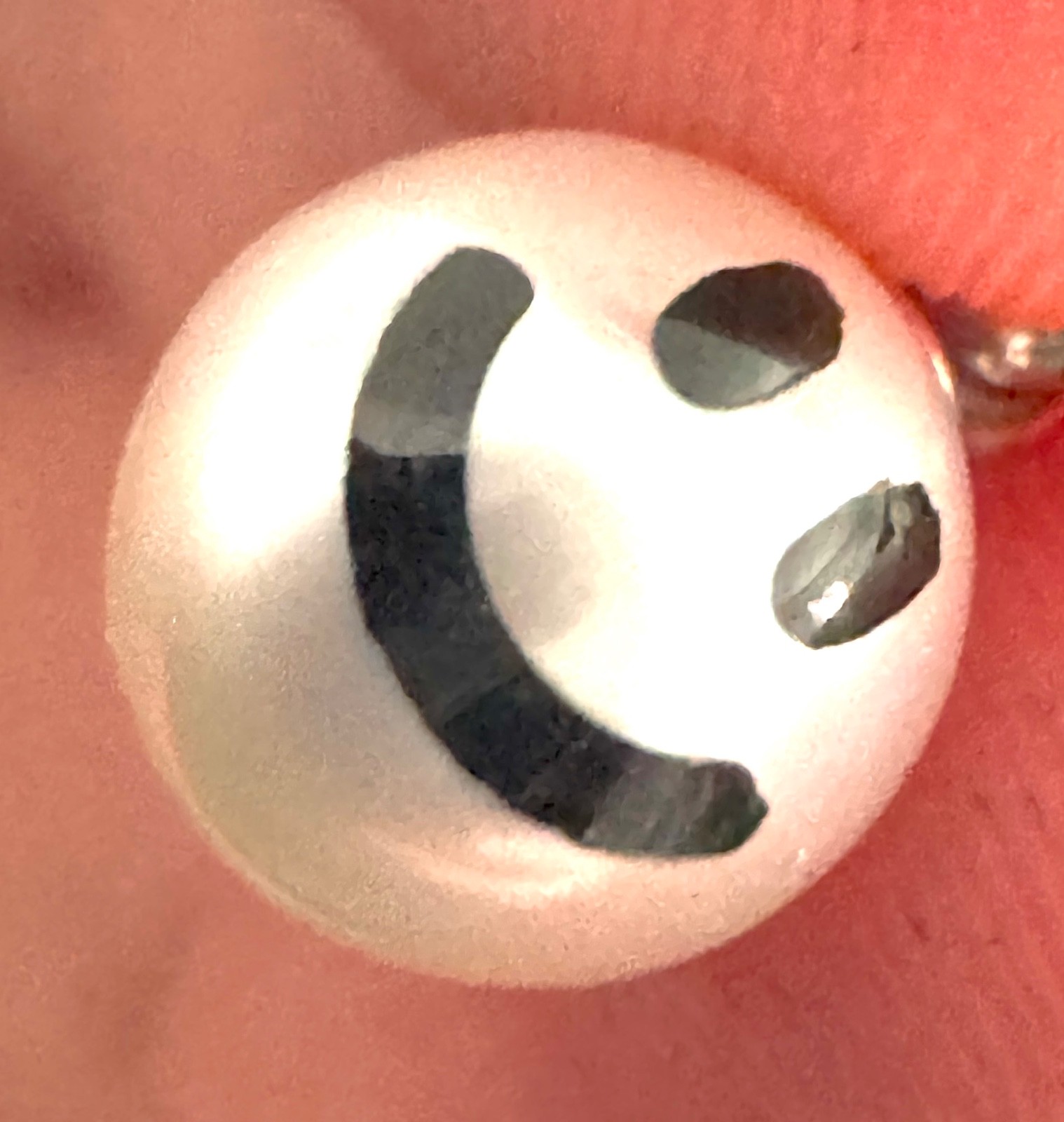 Pandora ME Happy Freshwater Cultured Pearl & Enamel Dangle 799678C01