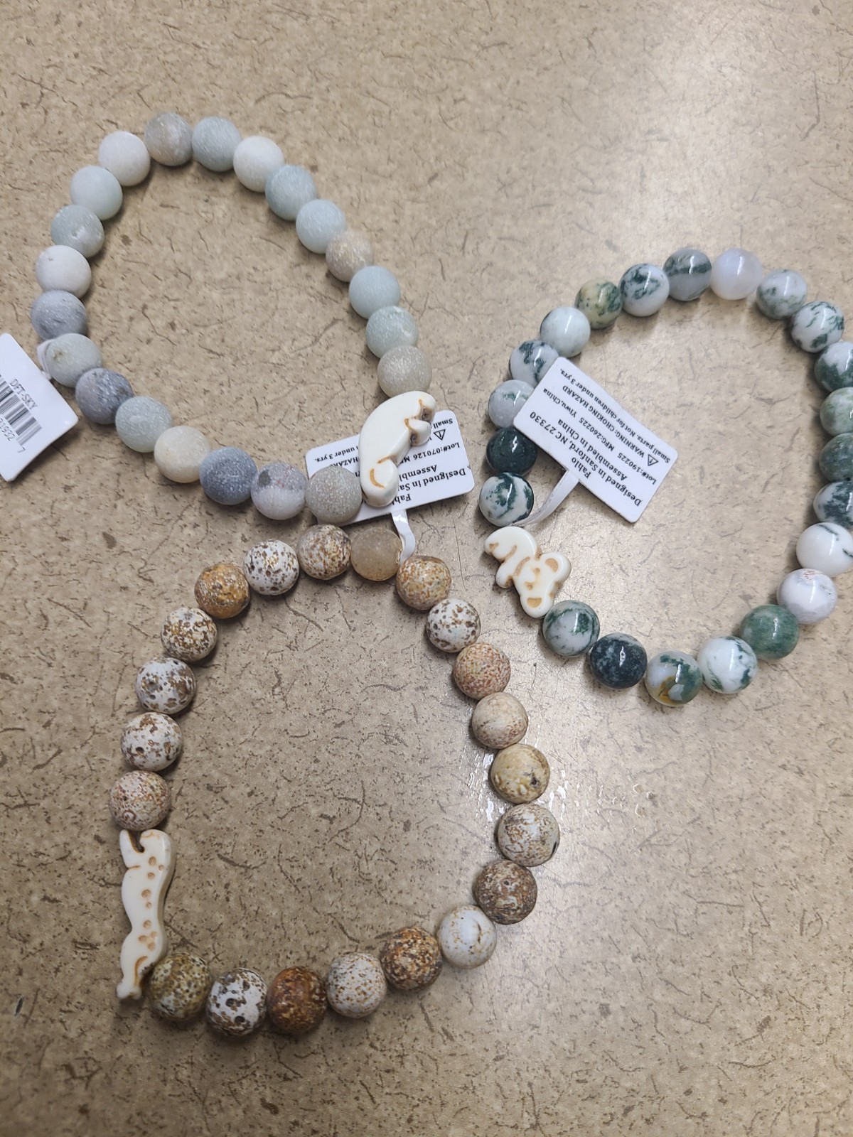 Lot of 3 Fahlo Bracelets No Tracking Cards 102352