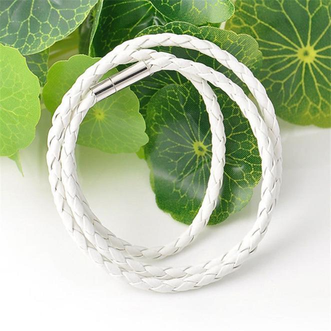 Unisex Fashion Braided Leather Rope Bracelet Casual Jewelry TK2-4