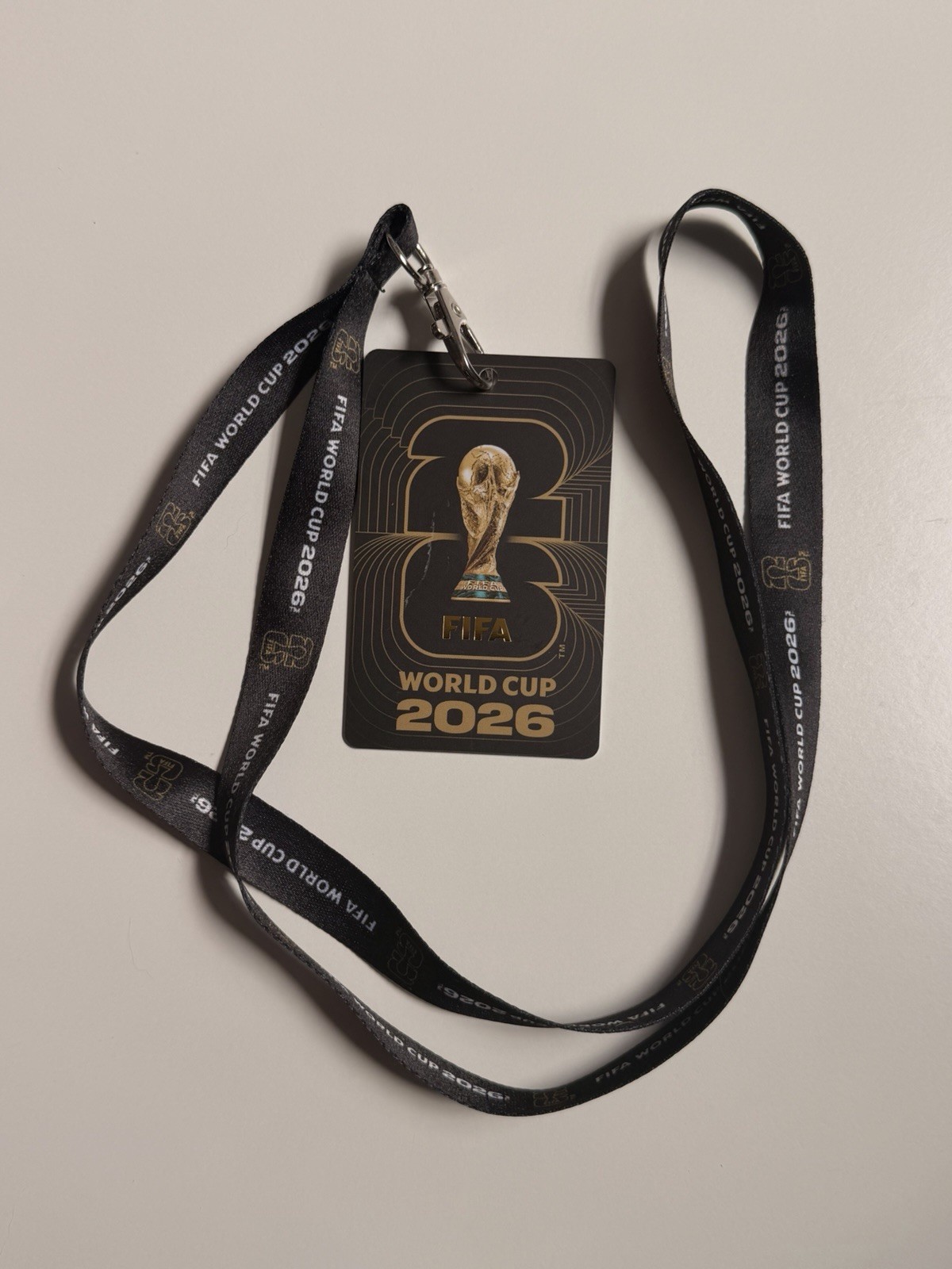 FIFA BofA 2026 World Cup Charm Bracelet Los Angeles Size Small + FIFA Fan ID