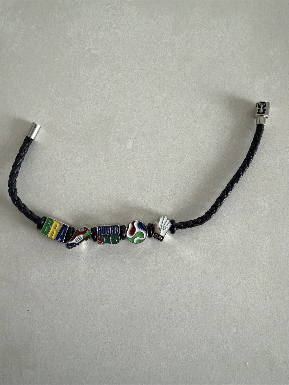 FIFA World Cup 26 BRAZIL Charm Bracelet Round Of 16