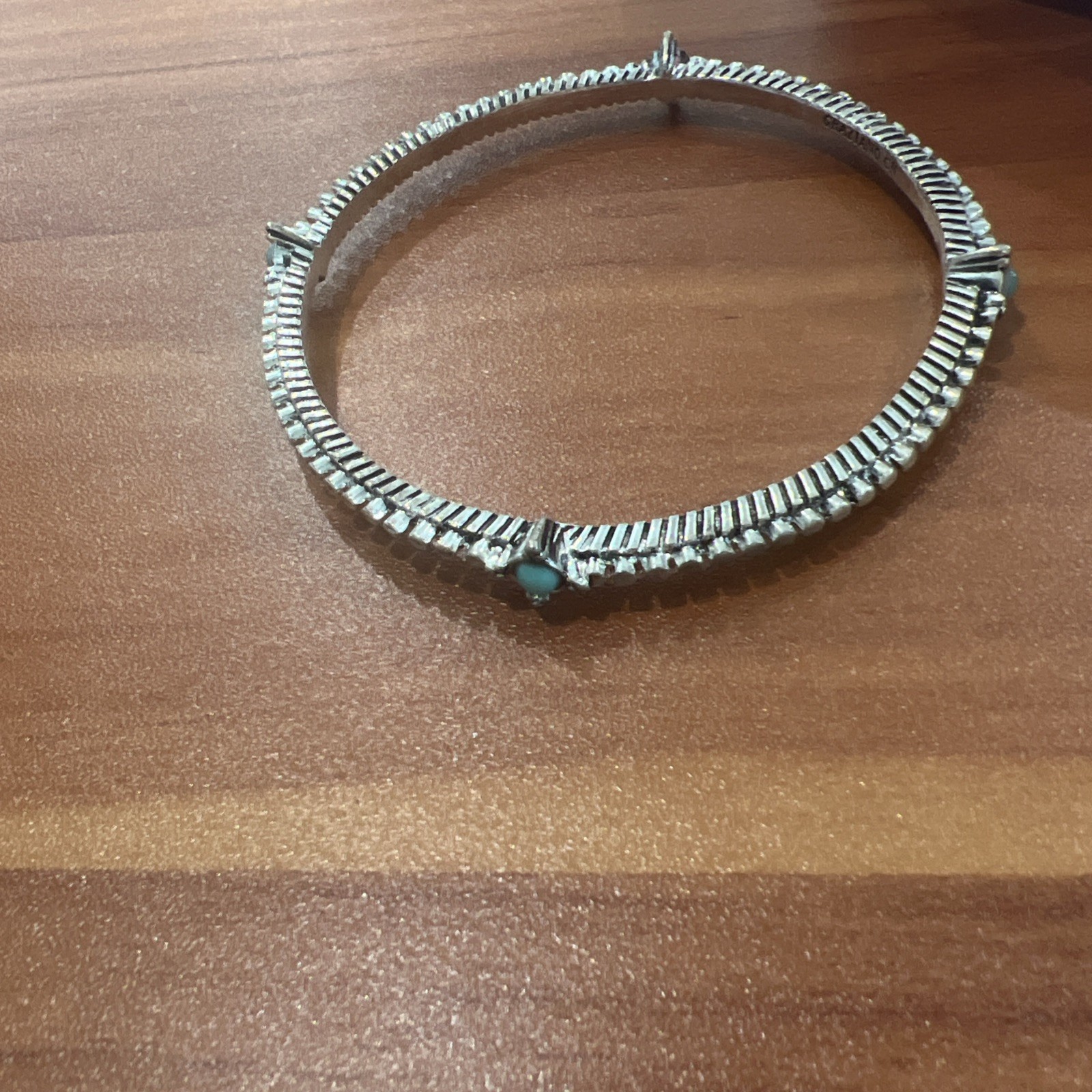 R.J. Graziano 2 Silver Tone Bangle Bracelets