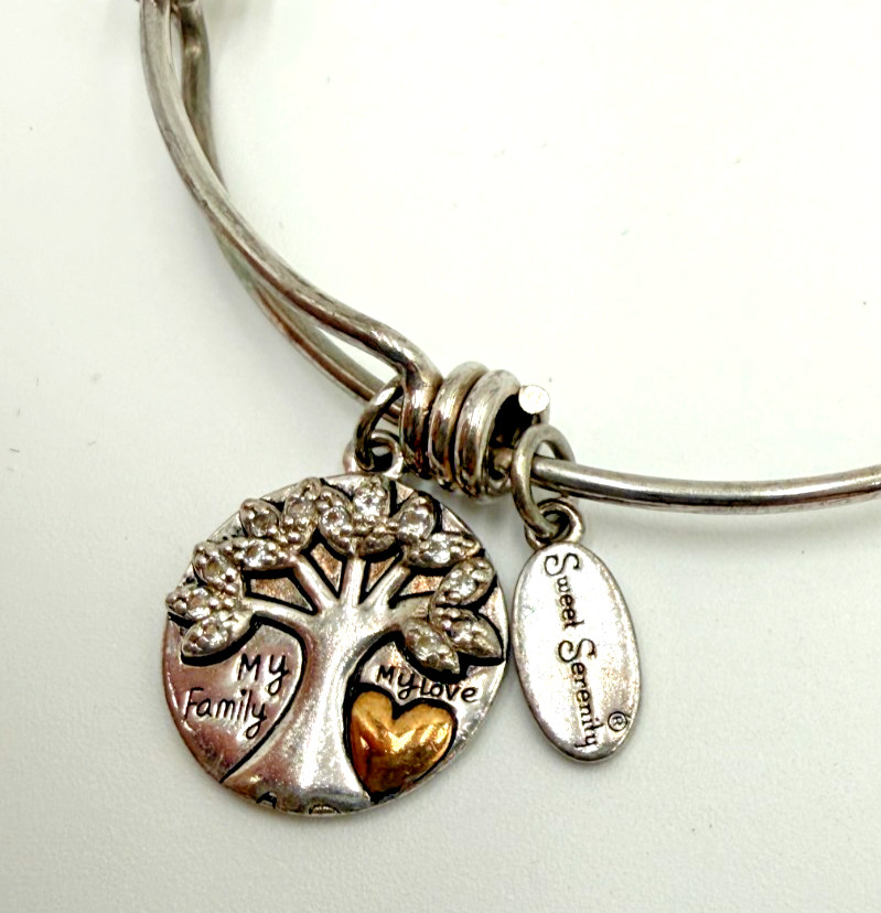 SWEET SERENITY Bracelet My Family My Love Sterling 925 14kt