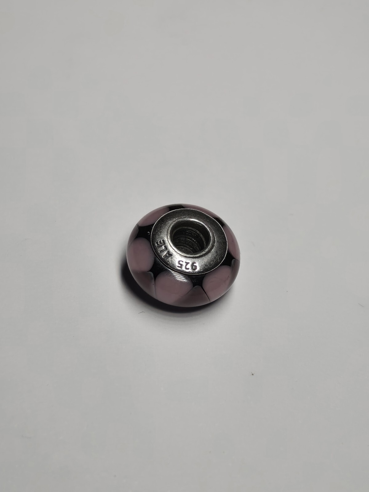 Genuine Pandora Murano Glass Bead “Captivating Purple” – 790635 – retired
