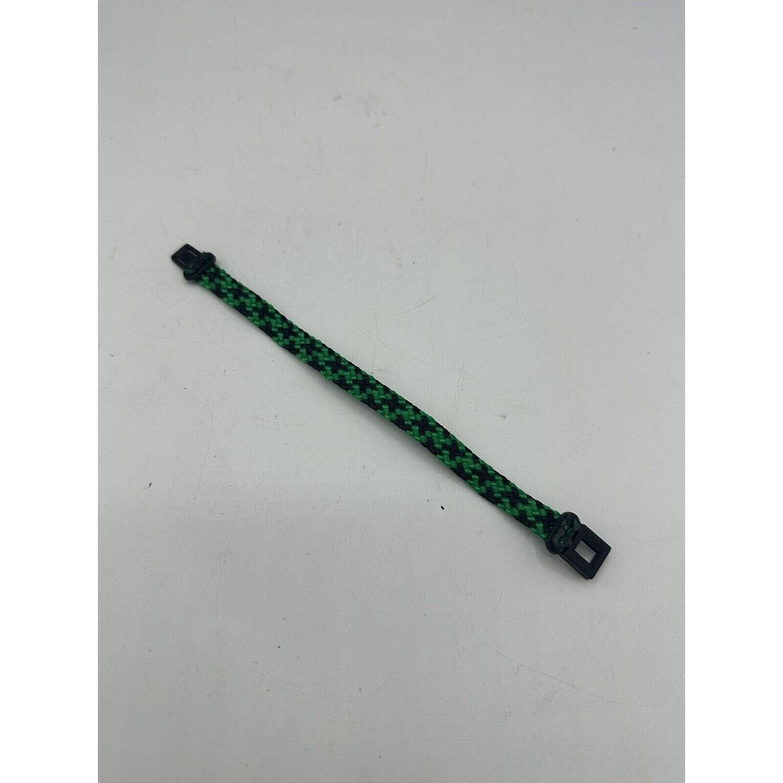 Vintage Katcho’s Bracelet Adult Unisex Surf Skate Braided Wrap Green / Black