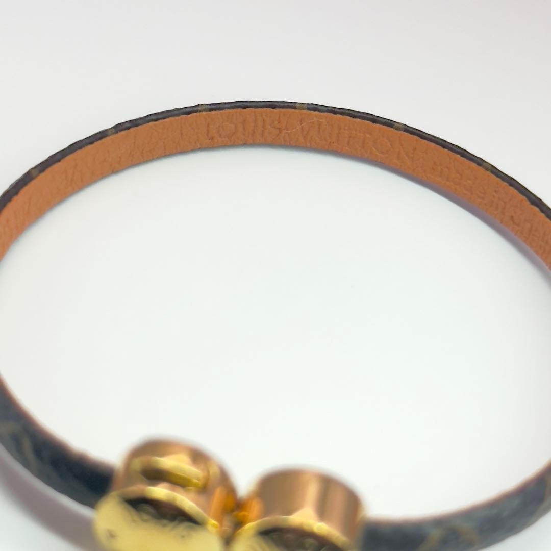 Auth Louis Vuitton Historic Mini Monogram M6407F Bracelet M6407 17cm/6.7″Box Bag