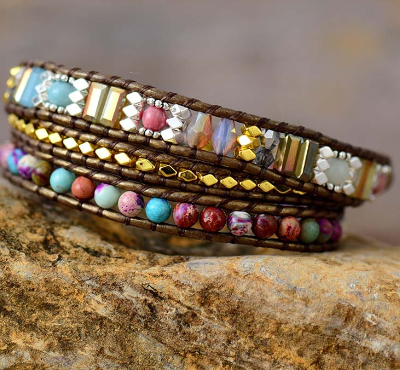 Imperial Heart Protection Wrap Bracelet Mother Daughter Gift For HER
