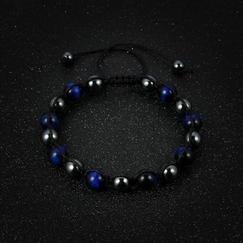7 Chakra Healing Balance Beaded Bracelets Braided Stone Yoga Reiki Prayer Bangle