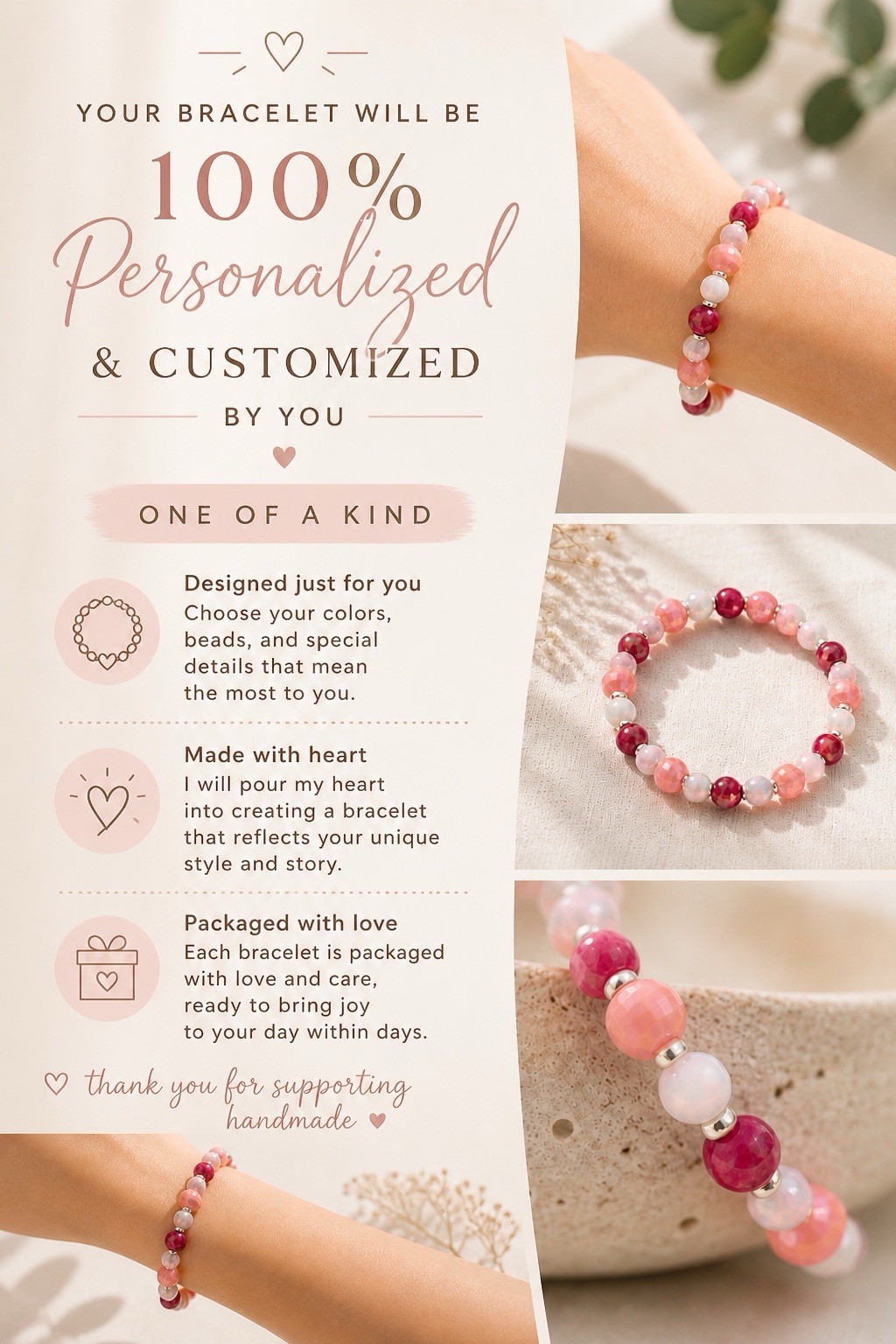 Bracelet Gift | Mom Wife Daughter Granddaughter Friend | Birthday | Anniversary