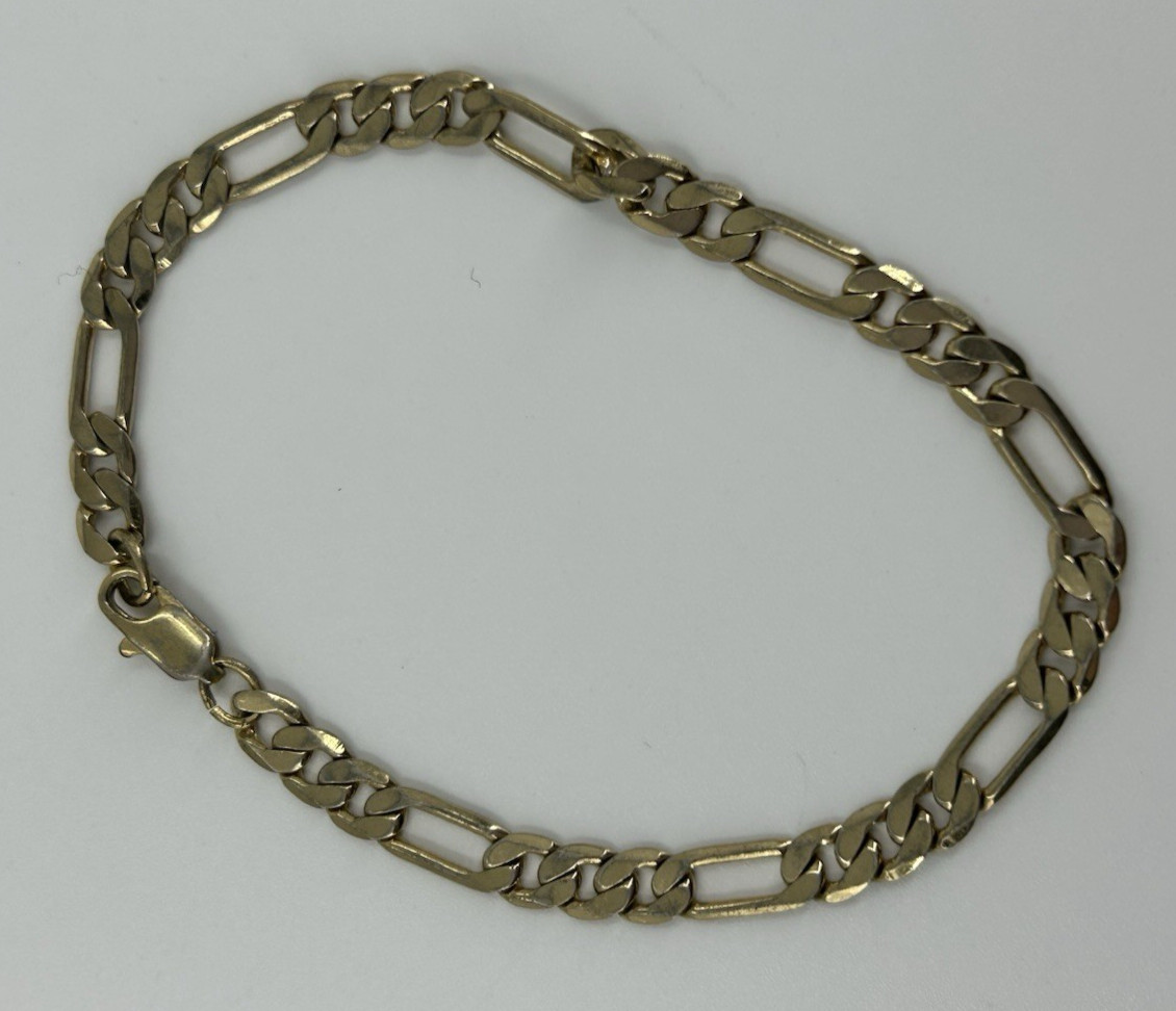 Figaro Chain Bracelet Womens Figaro Chain Link