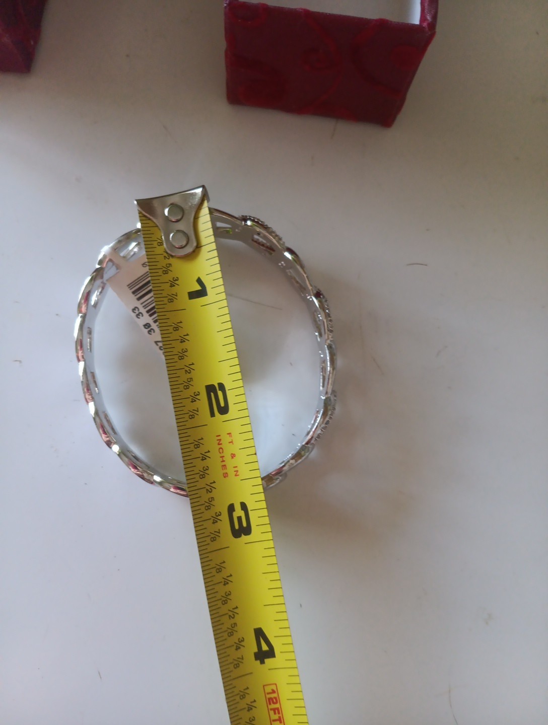 Fine Silver Plated 1/4 Carat Diamond Bracelet New With Tags Retail Price 200.00