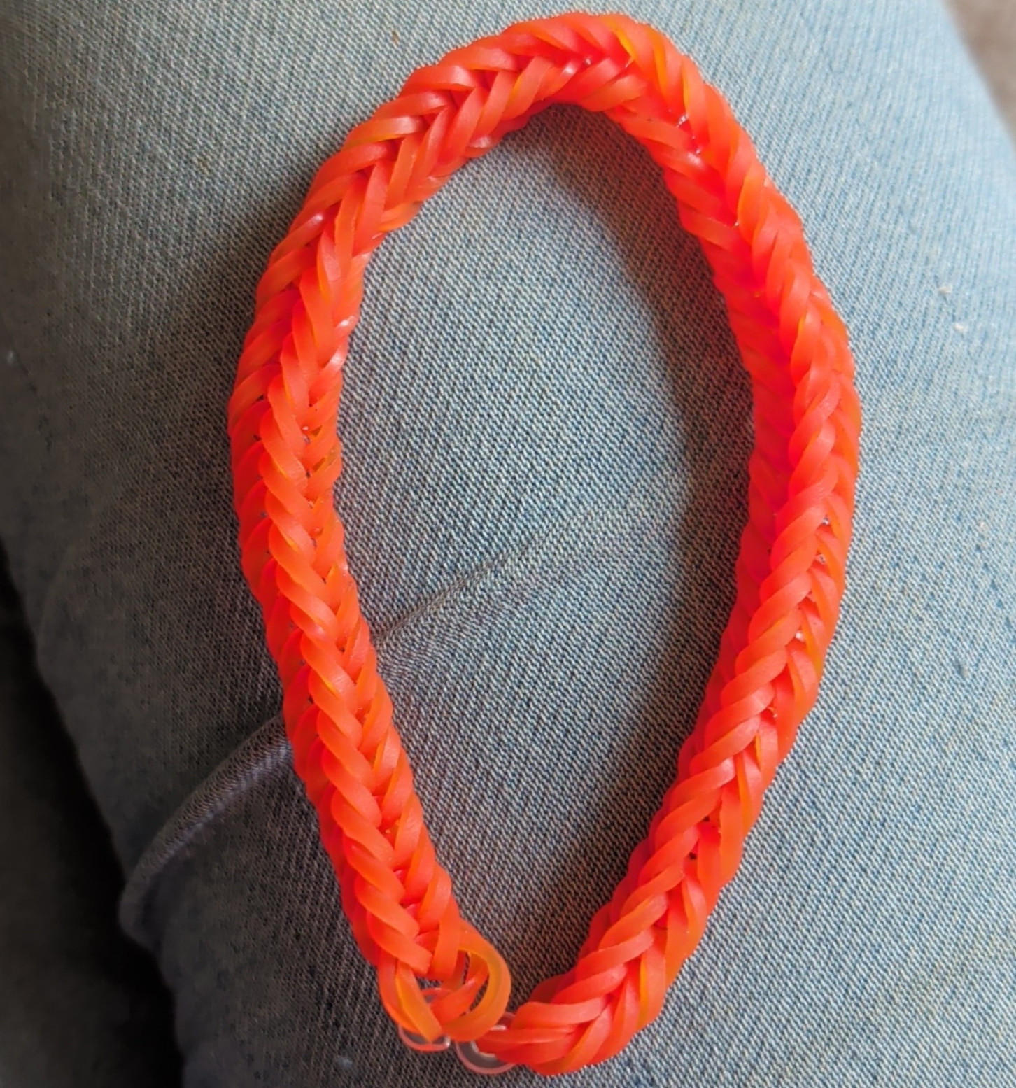 Multicolor Lot Rubber Loom Band & Beaded Stretch Bracelets, Elastic Closure